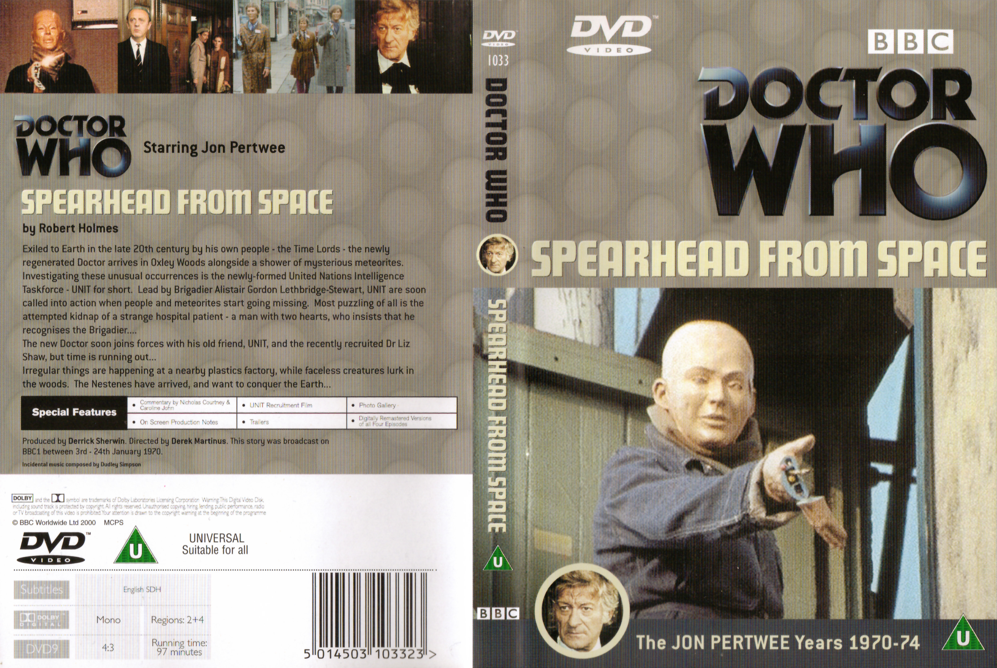 Spearhead from Space DVD